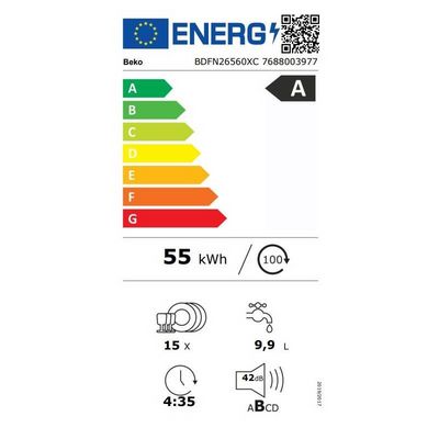 Beko BDFN26560XC