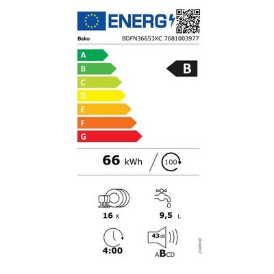Beko BDFN36653XC