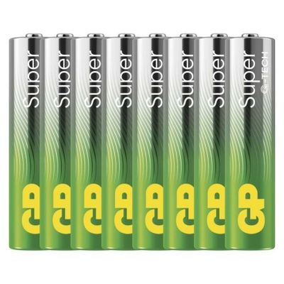GP alkalická bat SUPER AAA (LR03) 8pack
