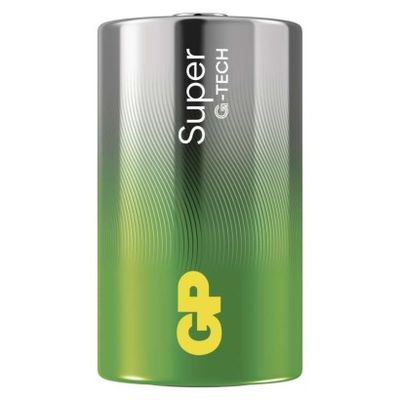 GP alkalická baterie SUPER D velké mono (LR20) 2pack