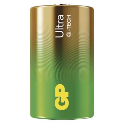 GP alkalická baterie ULTRA D velké mono (LR20) 2pack