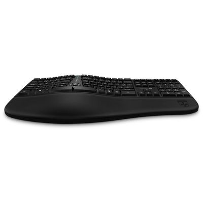 CONNECT IT FOR HEALTH ERGO drátová ergonomická klávesnice CZ + SK verze, ČERNÁ