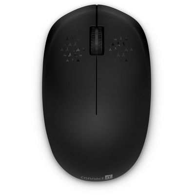CONNECT IT OfficeBase Wireless Combo bezdrátová černá klávesnice + myš