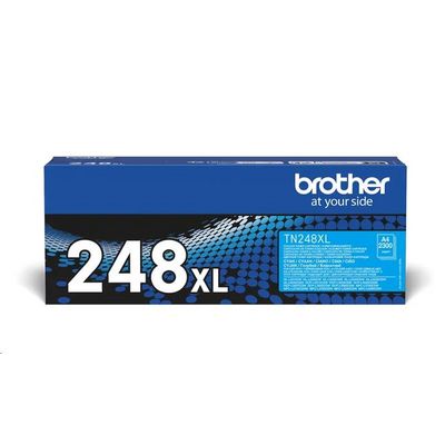 Brother toner TN-248XLC azurová (2300 stran) - originální