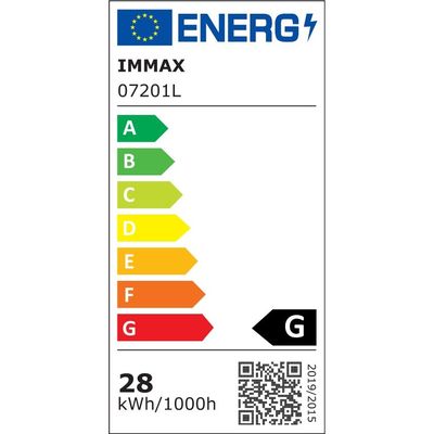 IMMAX NEO RONDATE SLIM Smart stropní svítidlo 40 x 7cm 28W černé Zigbee 3.0, TUYA