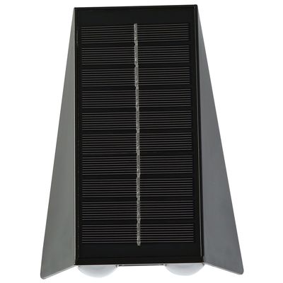 IMMAX WALL-4 venkovní solární nástěnné LED osvětlení se světelným čidlem, 2W