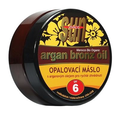 Sun Vital opalovací máslo s BIO arganovým olejem SPF 6