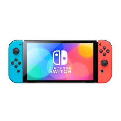 Nintendo Switch (OLED) Neon Red & Blue