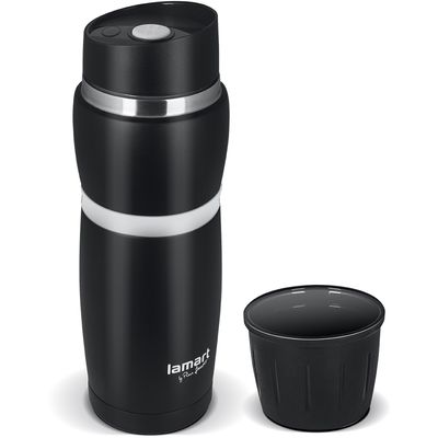 Lamart LT4052 Termoska CUP 480 ml, černo-bílá