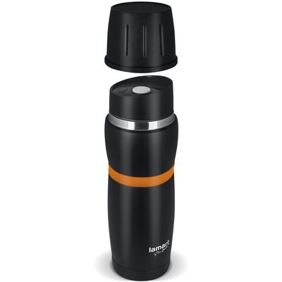 Lamart LT4054 Termoska CUP 480 ml, černo-oranžová