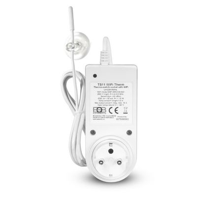 ELEKTROBOCK WiFi teplotní zásuvka TS11 WiFi Therm