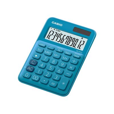 Casio MS 20 UC BU Stolní kalkulačka, modrá