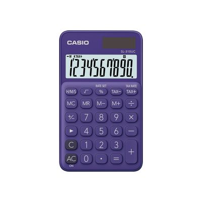 Casio SL 310 UC PL Kapesní kalkulačka, fialová