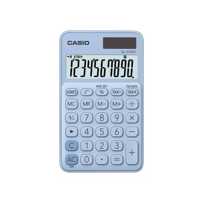 Casio SL 310 UC LB Kapesní kalkulačka, sv. modrá