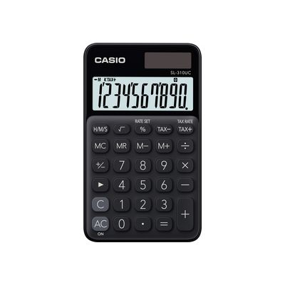 Casio SL 310 UC BK Kapesní kalkulačka, černá