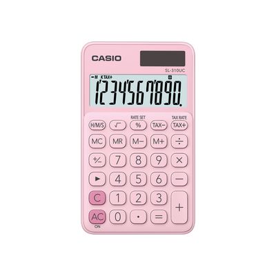 Casio SL 310 UC PK Kapesní kalkulačka, růžová