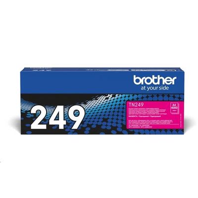 Brother toner TN-249M purpurová (4000 stran) - originální