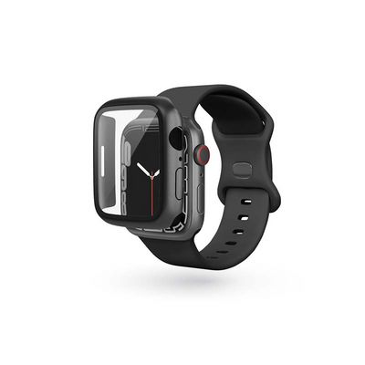 EPICO GLASS CASE Apple Watch 7/8 (41 mm) - černá