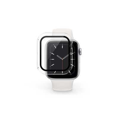 EPICO GLASS CASE APPLE WATCH 4/5/6/SE (40 mm) - transparentní