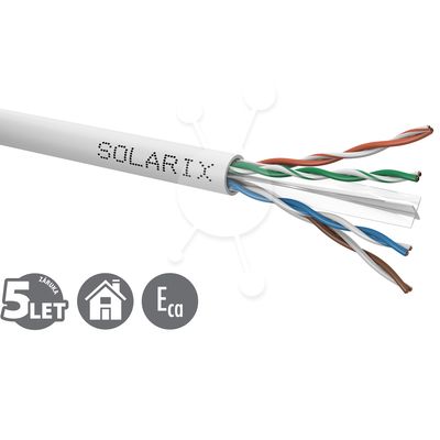 SOLARIX kabel, CAT6 UTP PVC,100m,box