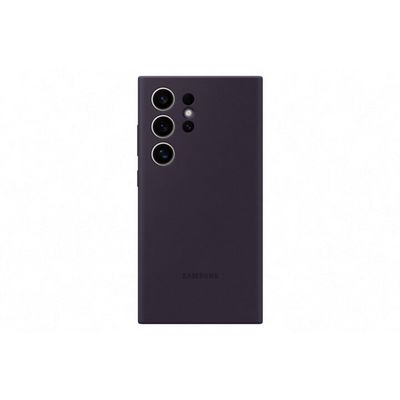 Samsung silikonový zadní kryt pro Samsung Galaxy S24 Ultra fialový