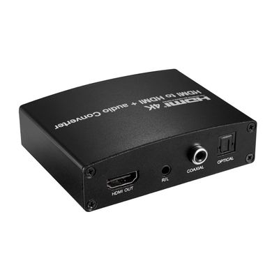 PremiumCord HDMI 4K Audio extractor s oddělením audia na stereo jack, SPDIF Toslink, RCA