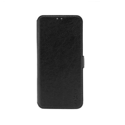 Tenké pouzdro typu kniha FIXED Topic pro Xiaomi Redmi 13C/POCO C65, černé
