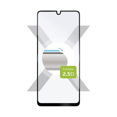 Ochranné tvrzené sklo FIXED Full-Cover pro Xiaomi Redmi 13C/13C 5G/POCO C65, lepení přes celý displej, černé