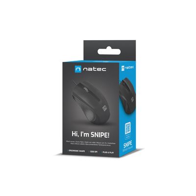 Natec Snipe, černá