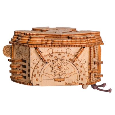 EscapeWelt Dřevěný hlavolam Blackbeards Compass