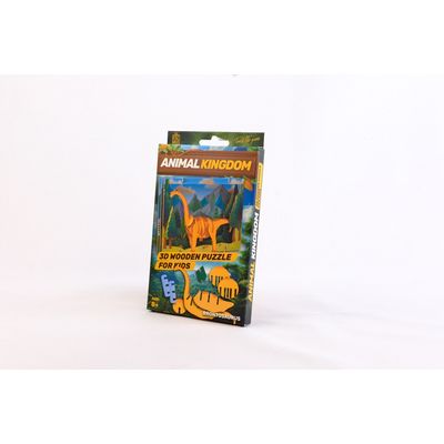 EscapeWelt 3D dřevěné puzzle Brontosaurus
