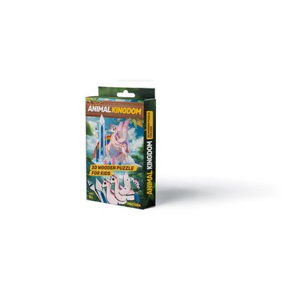 EscapeWelt 3D dřevěné puzzle Jednorožec
