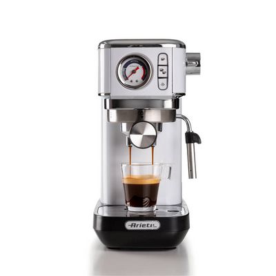 Ariete 1381/14 Coffee Slim Machine Pákový kávovar, bílý