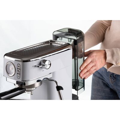 Ariete 1381/14 Coffee Slim Machine Pákový kávovar, bílý