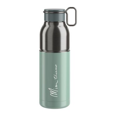 ELITE termo láhev MIA 24 zelená/stříbrná, 550 ml