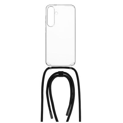 Pouzdro FIXED Pure Neck s černou šňůrkou na krk pro Samsung Galaxy S24+