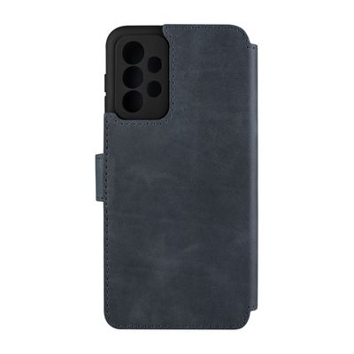Kožené pouzdro typu kniha FIXED ProFit pro Samsung Galaxy A23, modré
