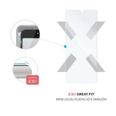 Ochranné tvrzené sklo FIXED pro Samsung Galaxy A33 5G, čiré