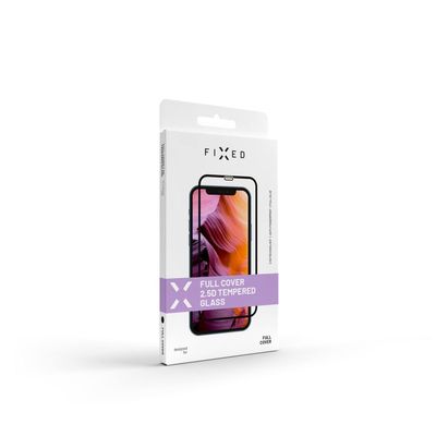 Ochranné tvrzené sklo FIXED Full-Cover pro Samsung Galaxy A15/A15 5G, lepení přes celý displej, černé