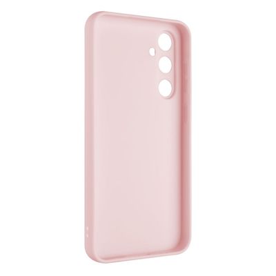 Zadní pogumovaný kryt FIXED Story pro Samsung Galaxy S23 FE, růžový