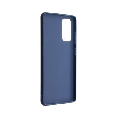 Zadní pogumovaný kryt FIXED Story pro Samsung Galaxy S20 FE/FE 5G, modrý