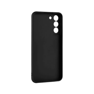 Zadní pogumovaný kryt FIXED Story pro Samsung Galaxy S22+ 5G, černý