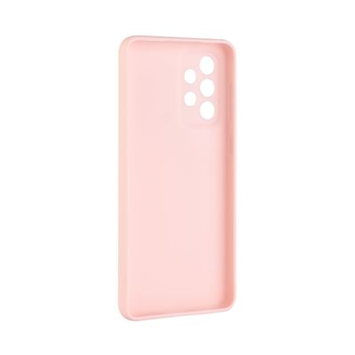 Zadní pogumovaný kryt FIXED Story pro Samsung Galaxy A33 5G, růžový