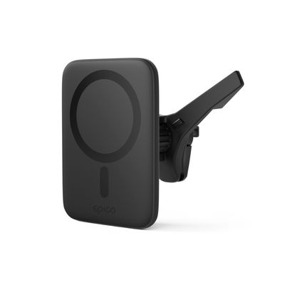 Epico Qi2 Ultrathin Wireless Car Charger MagSafe compatible - černá