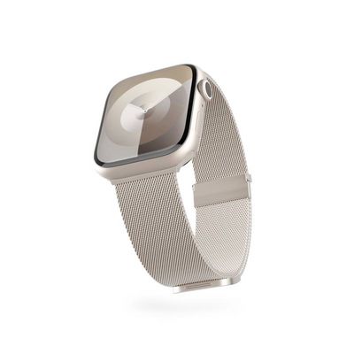 Epico Watch Strap Milanese+ 38/40/41mm - hvězdně bílá