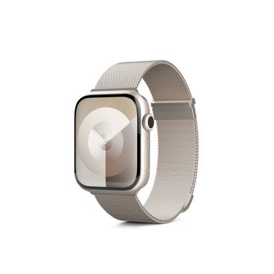 Epico Watch Strap Milanese+ 38/40/41mm - hvězdně bílá