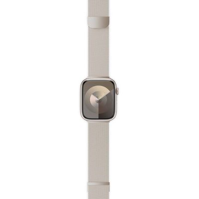 Epico Watch Strap Milanese+ 38/40/41mm - hvězdně bílá