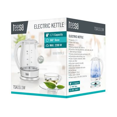 Rychlovarná konvice TEESA TSA1511W