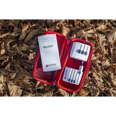 SKROSS cestovní adaptér MUV USB, USB A+C, univerzální pro 150 zemí