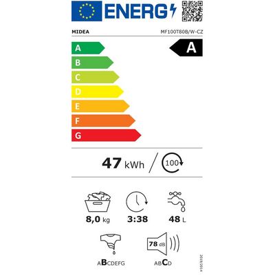 Midea MF100T80B/W-CZ